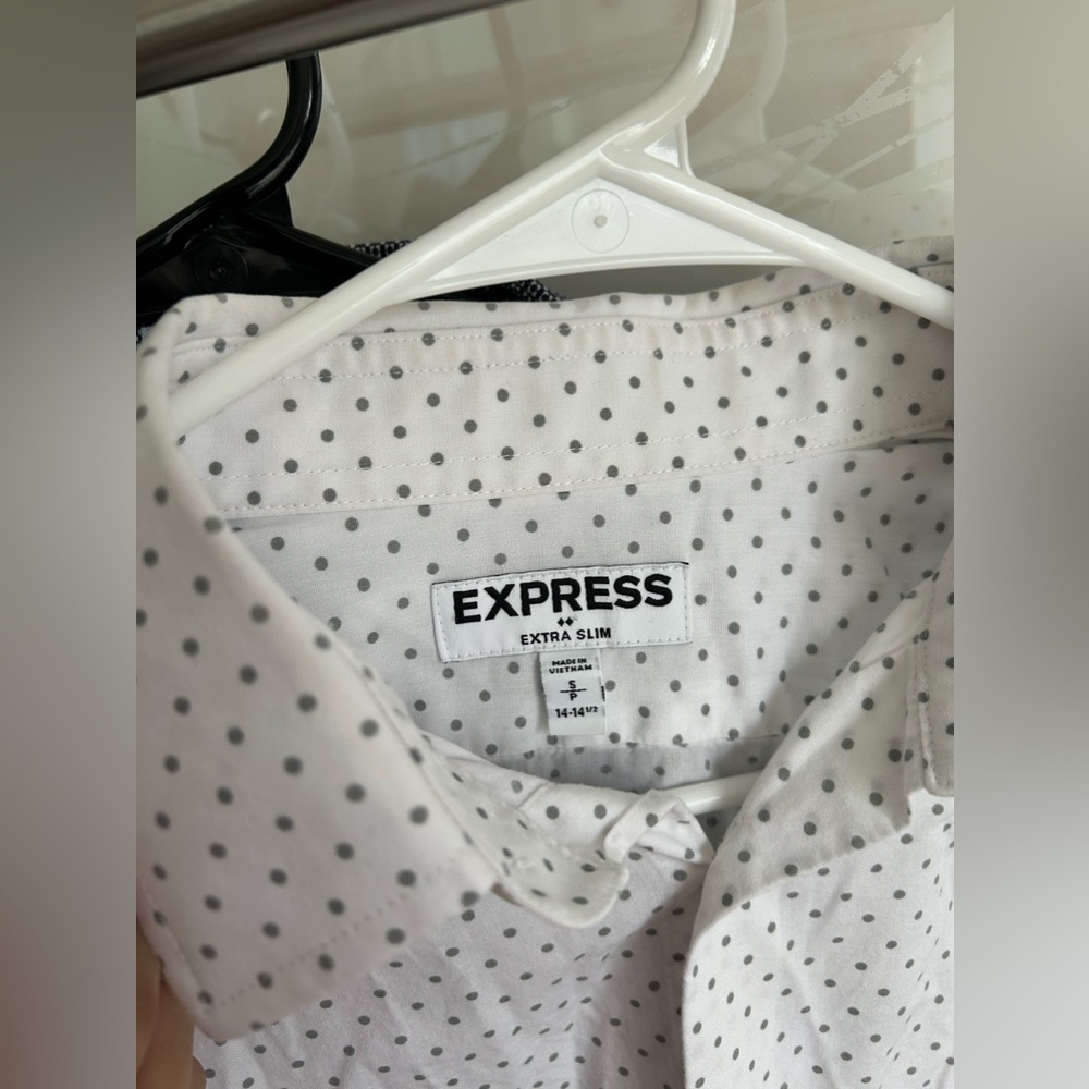 Extra Slim Fit/Slim Fit Button-up Express Shirts - Picture 2 of 5